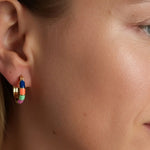Sunveil Mosaic Hoops