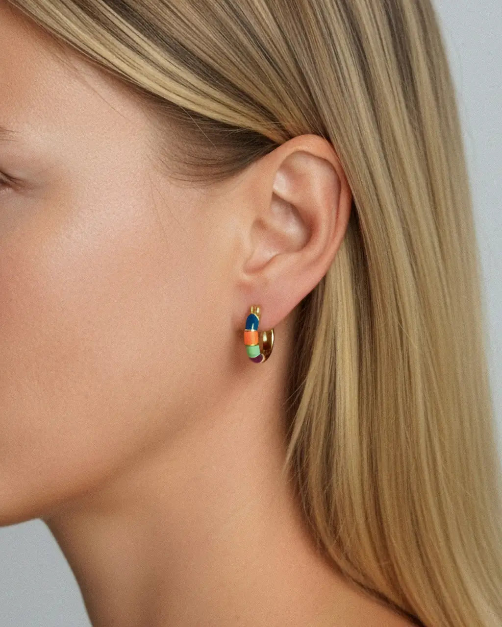 Sunveil Mosaic Hoops