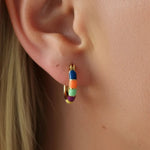 Sunveil Mosaic Hoops