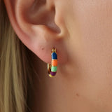 Sunveil Mosaic Hoops