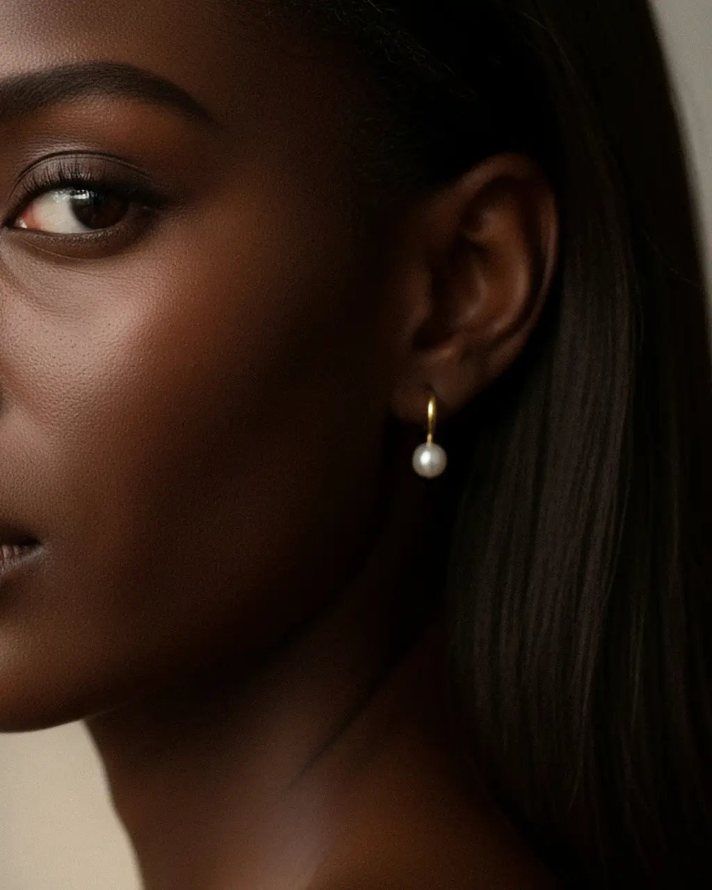 Timeless Petal Pearl Hoops