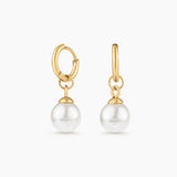 Keepsake Bloom Pearl Hoops
