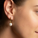 Keepsake Bloom Pearl Hoops