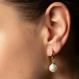 Keepsake Bloom Pearl Hoops