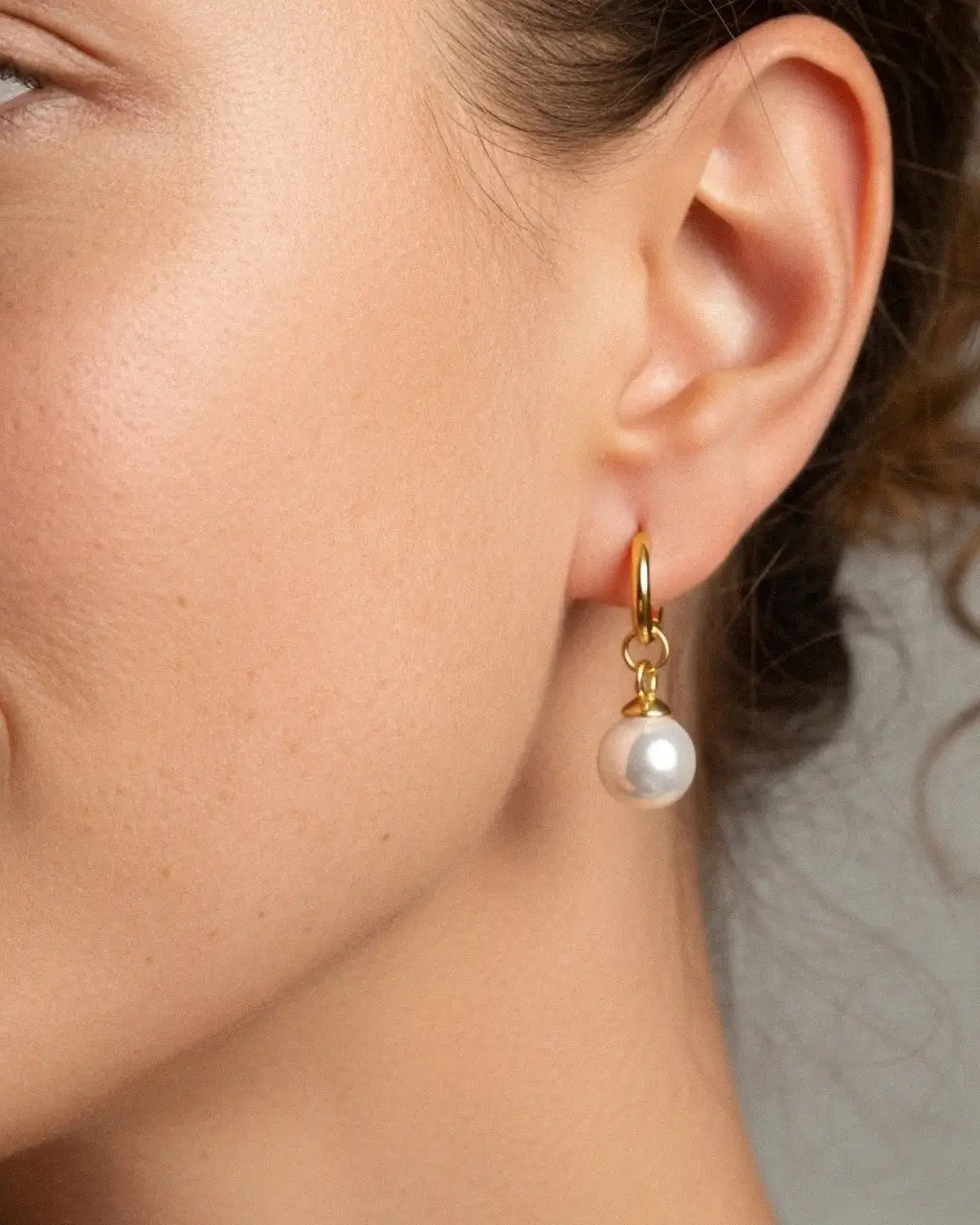 Keepsake Bloom Pearl Hoops