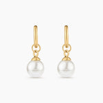 Keepsake Bloom Pearl Hoops