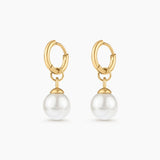 Keepsake Bloom Pearl Hoops