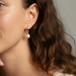 Keepsake Bloom Pearl Hoops