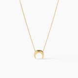 Selene Crescent Necklace
