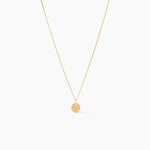 Sunburst Coin Necklace