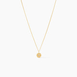 Sunburst Coin Necklace