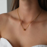 Luna Sphere Pendant Necklace