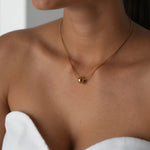 Luna Sphere Pendant Necklace