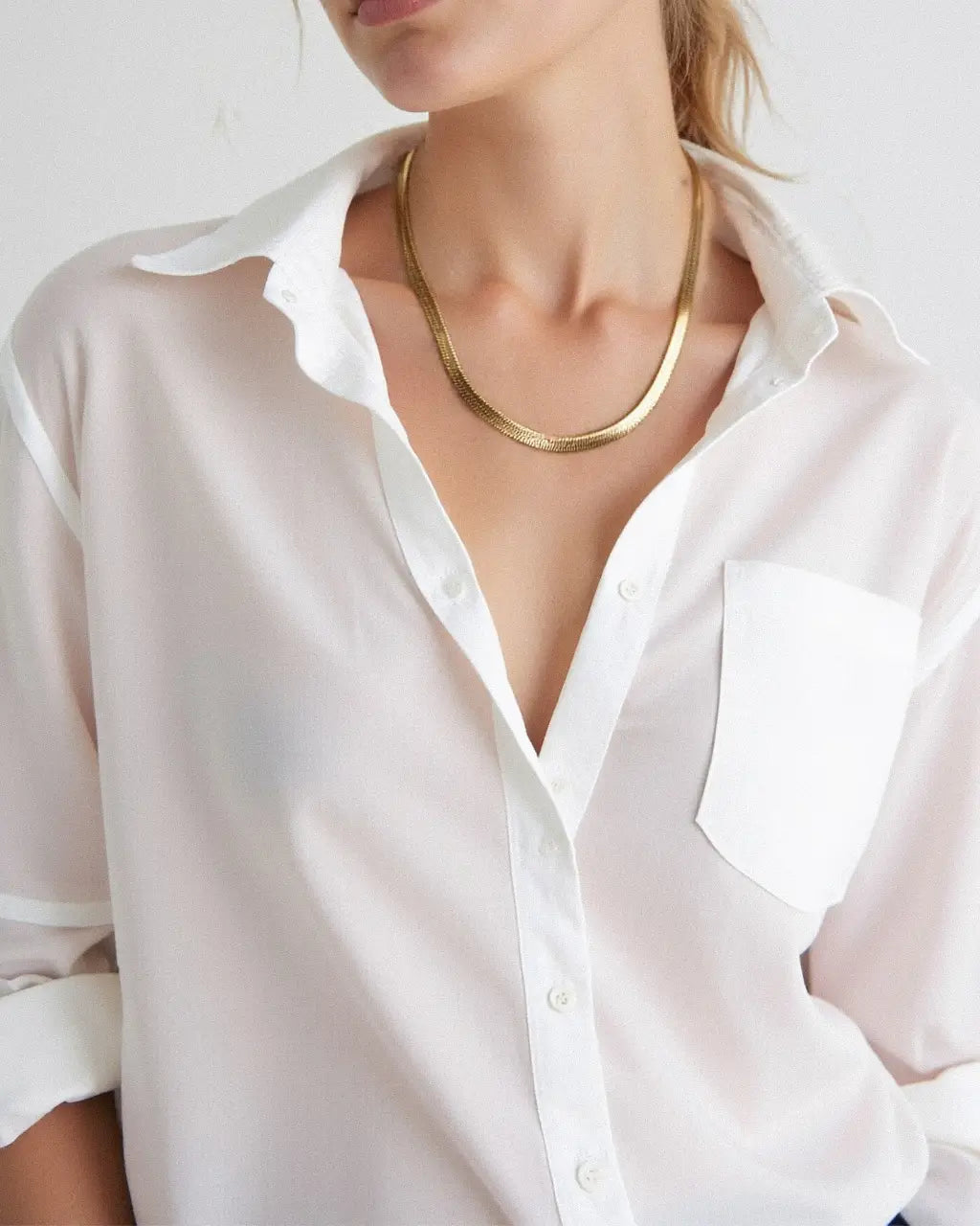 Estelle Herringbone Necklace