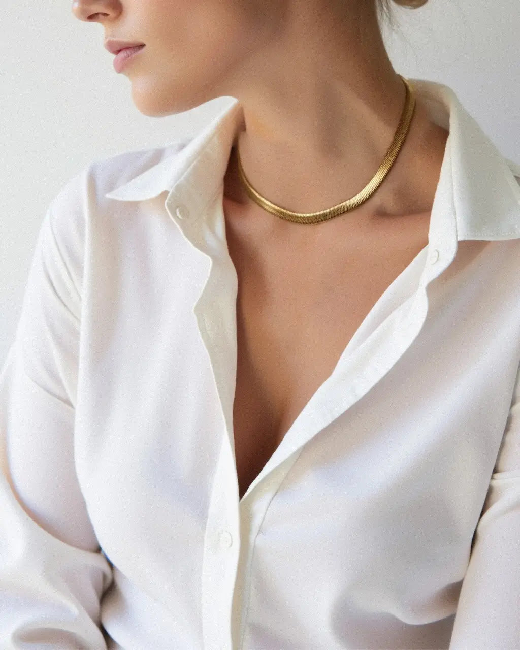 Estelle Herringbone Necklace