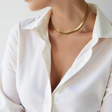 Estelle Herringbone Necklace