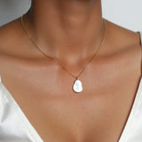 Lyra Irregular Pendant Necklace