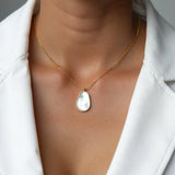 Lyra Irregular Pendant Necklace