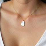 Lyra Irregular Pendant Necklace