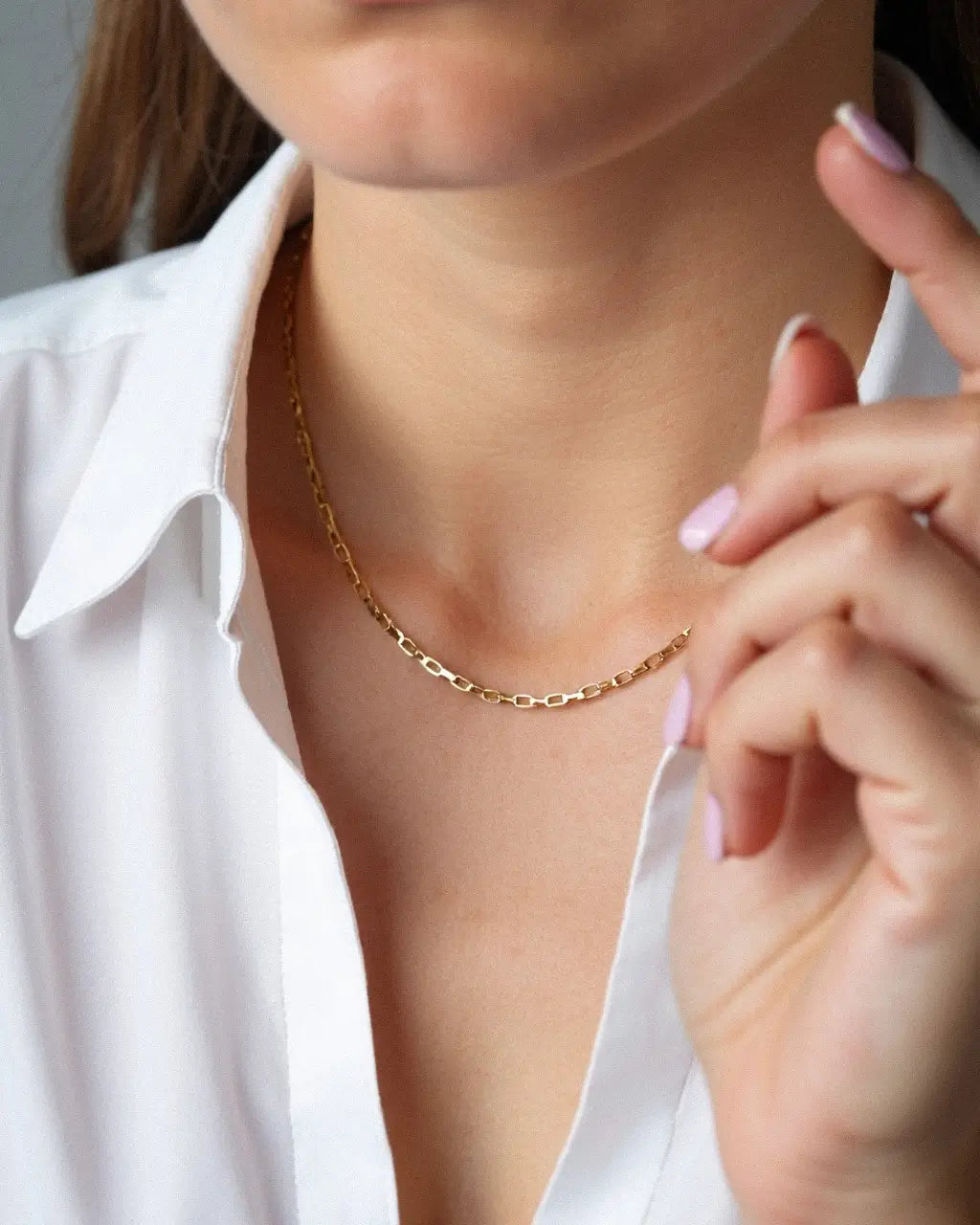 Vega Bold Link Necklace