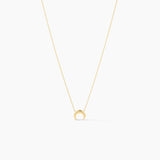Selene Crescent Necklace