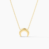 Selene Crescent Necklace