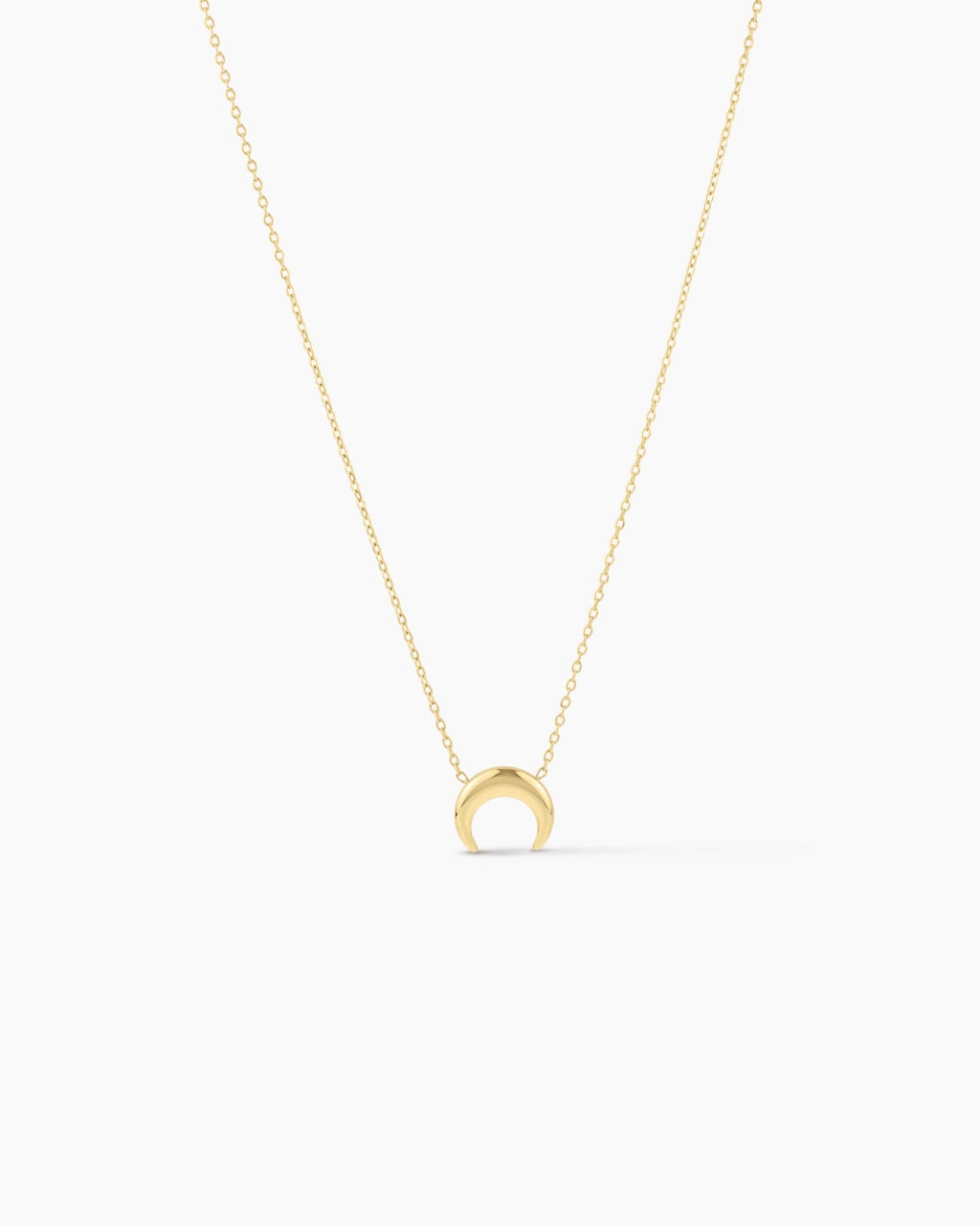 Selene Crescent Necklace