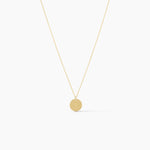 Solara Coin Pendant Necklace