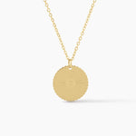 Solara Coin Pendant Necklace