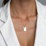 Burst Pendant Necklace