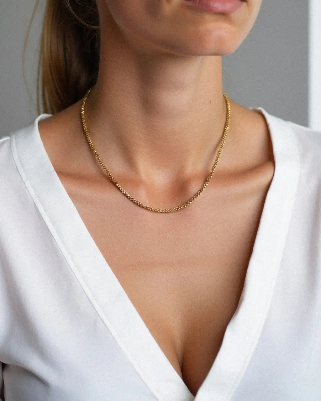 Elara Rope Chain Necklace