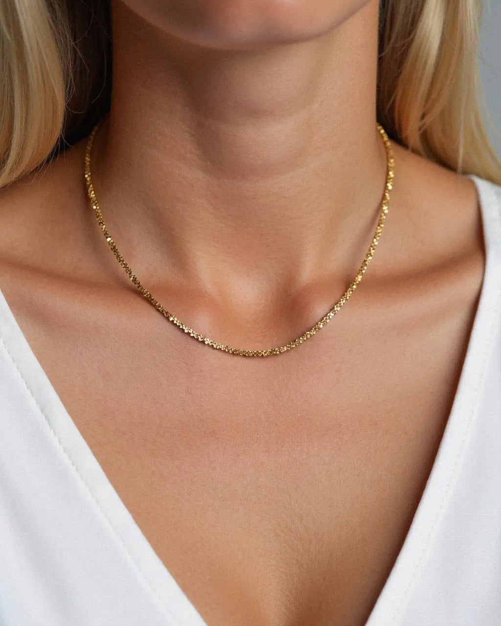 Elara Rope Chain Necklace