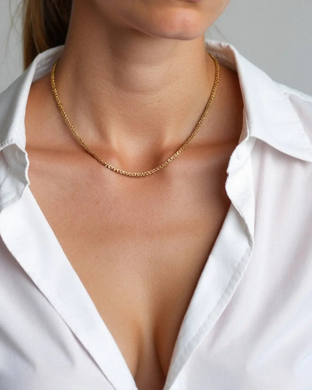Elara Rope Chain Necklace