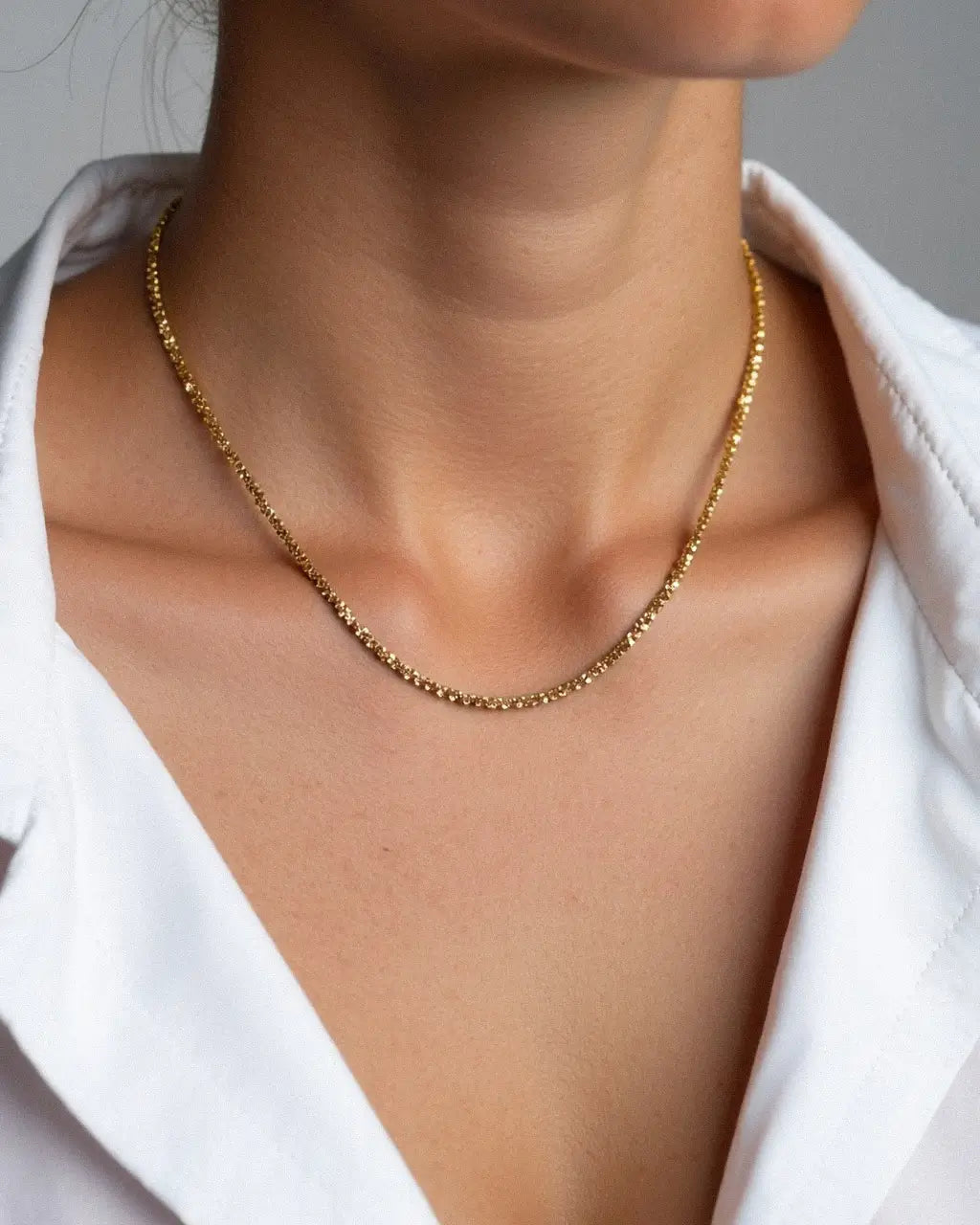 Elara Rope Chain Necklace
