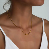 Solara Arc Necklace