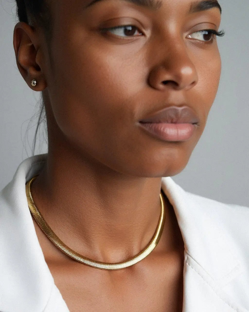 Elle Herringbone Necklace