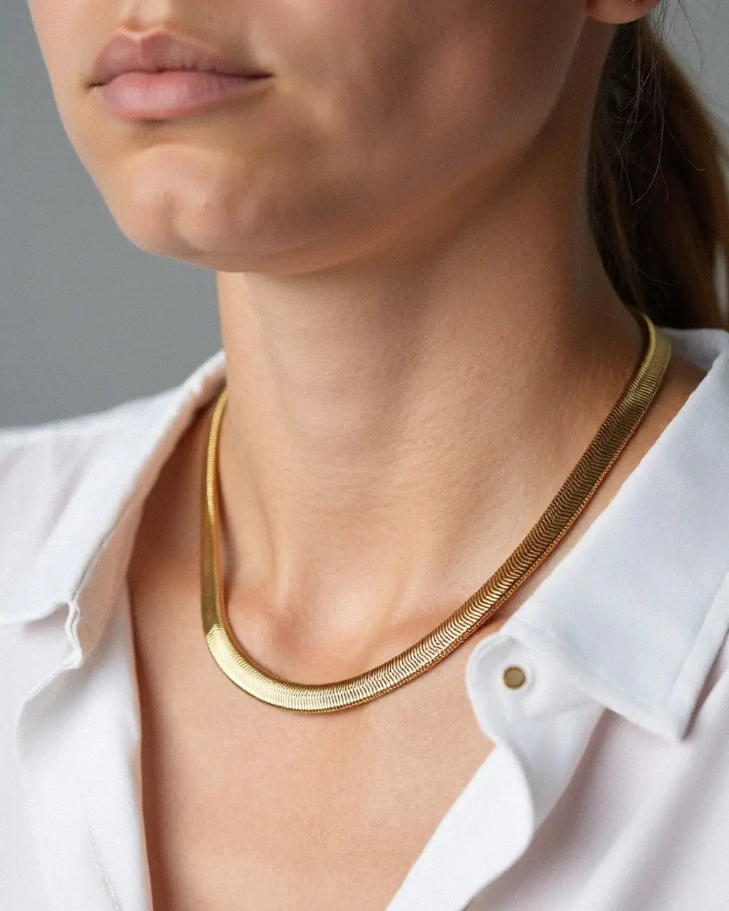 Elle Herringbone Necklace