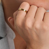 Etched Pattern Ring