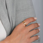 Etched Pattern Ring