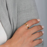Etched Pattern Ring