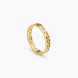 Etched Pattern Ring