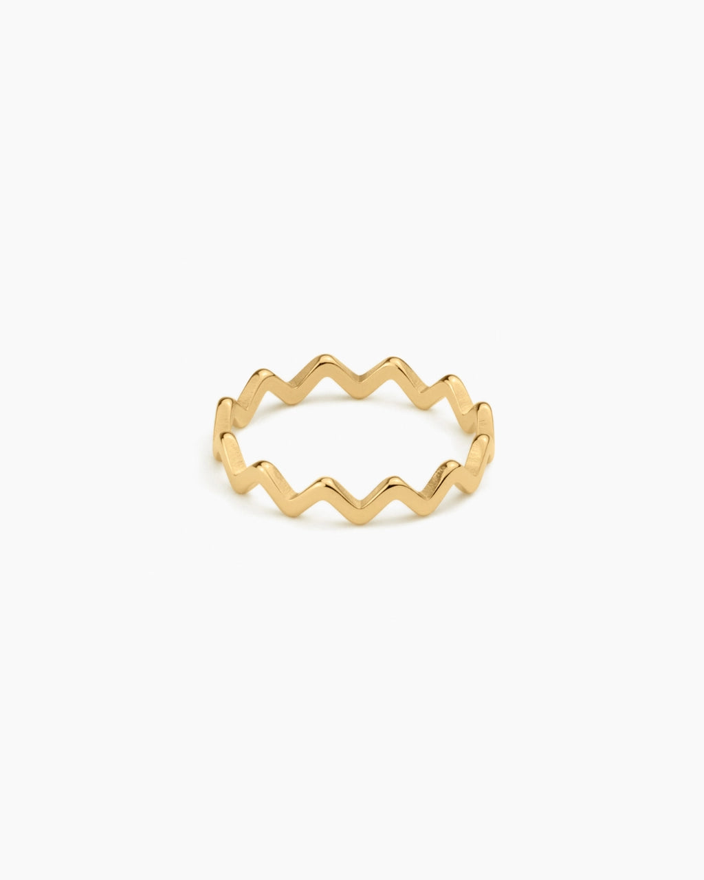 Aurora Peak Band Ring