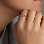 Wavy Band Ring