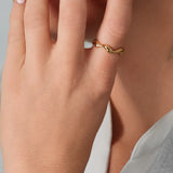 Wavy Band Ring