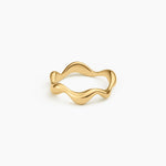 Wavy Band Ring