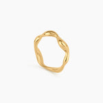 Wavy Band Ring