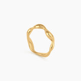 Wavy Band Ring