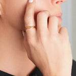 Interwoven Eternity Ring