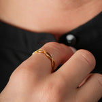 Interwoven Eternity Ring