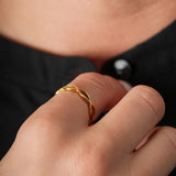 Interwoven Eternity Ring